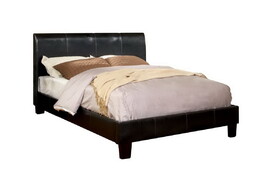 Furniture of America Acisco Contemporary Faux Leather Platform Bed