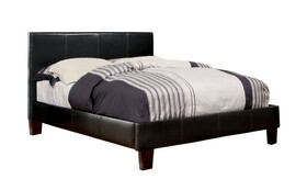 Furniture of America Ameena Contemporary Faux Leather Twin Platform Bed