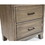 Furniture of America IDF-7068GY-N Hage Contemporary 2-Drawer Nightstand in Gray