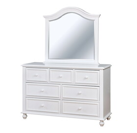 Furniture of America Ben Traditional 7-Drawer Dresser with Mirror