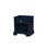 Furniture of America IDF-7158BL-N Johallis Transitional Open Storage Nightstand in Blue