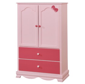 Furniture of America Tori Contemporary Armoire with 2 Doors