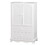 Furniture of America IDF-7159WH-AR Tori Contemporary Armoire with 2 Doors in White