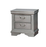 Furniture of America IDF-7199N Lester Traditional 2-Drawer Nightstand