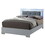 Furniture of America IDF-7201EK Bruce Contemporary Solid Wood Panel Bed in Eastern King