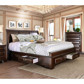 Furniture of America Manda Transitional 6-Drawer Storage Bed