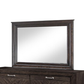 Furniture of America IDF-7315M Palita Transitional Wood Framed Mirror
