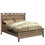 Furniture of America IDF-7351EK Perdomo Transitional Solid Wood Panel Bed in Eastern King