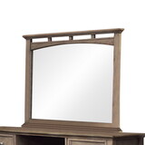 Furniture of America IDF-7351M Perdomo Transitional Wood Framed Mirror