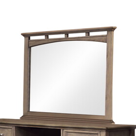 Furniture of America IDF-7351M Perdomo Transitional Wood Framed Mirror