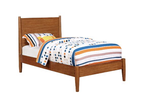 Furniture of America Bella Mid-Century Modern Solid Wood Twin Platform Bed