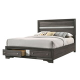 Furniture of America Wetherby Storage King Bed