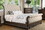 Furniture of America IDF-7663Q Acres Transitional Solid Wood Panel Bed in Queen