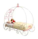 Furniture of America Selena Novelty Metal Twin Carriage Bed