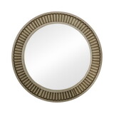 Furniture of America IDF-7882M Lalene Transitional Round Wall Mirror