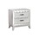 Furniture of America IDF-7887N Kristia Transitional 2-Drawer Nightstand