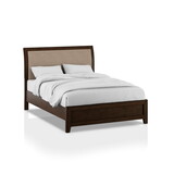 Furniture of America Caribou Upholstered Queen Bed