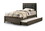 Furniture of America IDF-7927T Jaq Panel Twin Bed in Gray and Charcoal