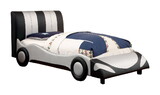 Furniture of America Swift Novelty Faux Leather Youth Bed