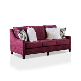 Furniture of America IDF-8016-SF Schenley Upholstered Sofa