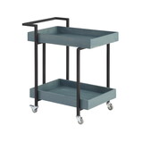 Furniture of America Lackomb 2-Shelf Serving Cart