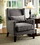 Furniture of America IDF-AC6115GY Cindi Transitional Upholstered Accent Chair in Gray
