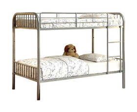 Furniture of America Lompok Contemporary Metal Bunk Bed