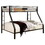Furniture of America IDF-BK939TQ Stili Contemporary Metal Bunk Bed