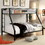 Furniture of America IDF-BK939TQ Stili Contemporary Metal Bunk Bed