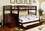 Furniture of America IDF-BK966F Birnam Transitional Solid Wood Bunk Bed