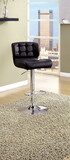 Furniture of America Hovey Contemporary Swivel Bar Stool