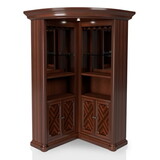Furniture of America IDF-CR142 Nema Traditional Multi-Storage Curio Cabinet