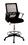 Furniture of America IDF-FC646BK Umah Contemporary Height-Adjustable Office Chair
