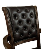 Furniture of America IDF-GM347-AC Fergo Contemporary Faux Leather Height-Adjustable Arm Chair