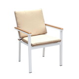 Furniture of America IDF-OT1867-AC Tinna Patio Arm Chairs (Set of 2)