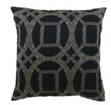 Furniture of America IDF-PL6026S-2PK Wendell Contemporary Square Pillows (Set of 2)