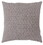Furniture of America IDF-PL6037BR-S-2PK Jada Contemporary 18"x18" Polyester Pillows in Brown (Set of 2)