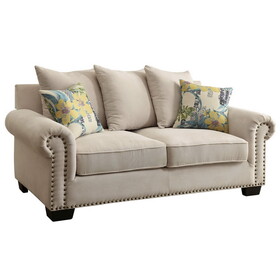 Furniture of America IDF-US6155-LV Rocci Transitional Upholstered Loveseat