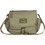 Fox Cargo 43-071 Retro Messenger Bag W/Plain Flap - Olive Drab