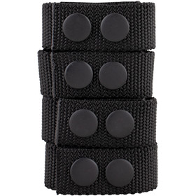 Fox Enforcement 55-00 Professional Series Tactical Belt Keepers 4 Set - Black