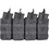 Fox Tactical 56-604 M4 120-Round Quad Quick Deploy Pouch - Olive Drab