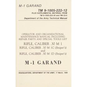 Fox Essentials 59-40 M-1 Garand Manual