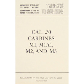 Fox Essentials 59-44 Cal.30, Carbines Tech. Manual