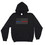 Xtreme Endurance 64-84835 S Pullover/Hooded Police/Thin Blue & Red Line Black - S