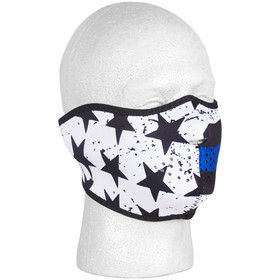 Xtreme Endurance 72-64822 Neoprene Thermal Half Mask - Police Thin Blue Line