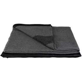 Fox Adventure 818-3 German Army Style Blanket - Grey With Black Stripes