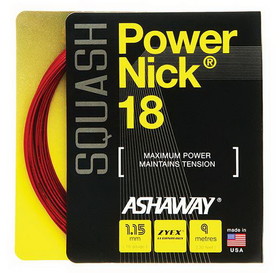 Ashaway A10863 Powernick Squash 18g (Red)
