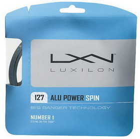 Luxilon WRZ998400 ALU Power Spin 127 16g (Silver)