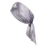 Adidas 5155121 Alphaskin Print Tie Headband (Grey)