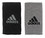 Adidas 5133926 Interval Reversible Wristband-Large (Black/Grey)